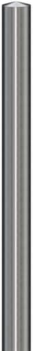 Poteau en acier inoxydable, hauteur 900 mm, à cheviller