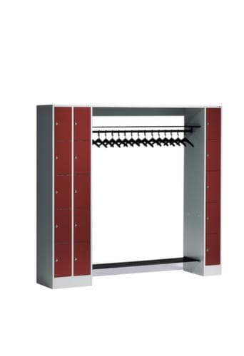 C+P Vestiaire à casiers Classic avec 15 casiers, largeur 2100 mm