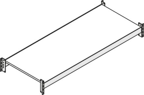 Rayonnage grande largeur système modulaire