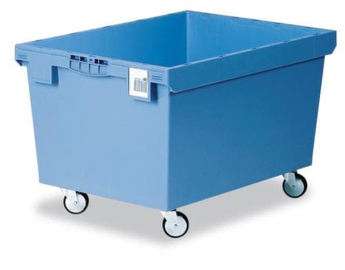 Cuve rectangulaire mobile avec double fond