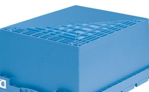 Cuve rectangulaire mobile avec double fond