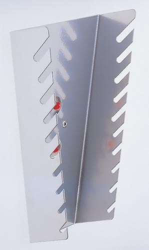Kappes Porte-clés à anneau RasterPlan®p. plaque perforéep. 10 piècesverticalHxl 255x225 mm