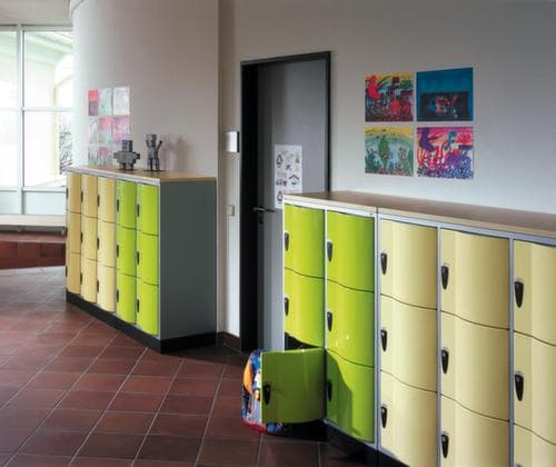 C+P armoire multicases Resisto, 5 compartiments