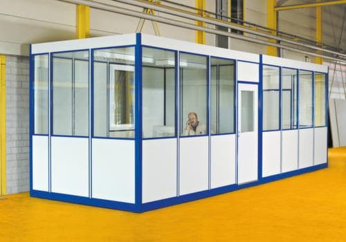 MDS Raumsysteme Plancher standard pour cabine d'atelier, largeur x profondeur 3100 x 3100 mm