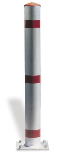 Poteau à tête pointue