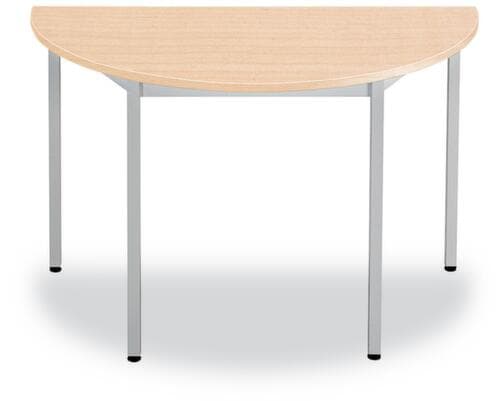 Table polyvalente rectangulaire en tube carré