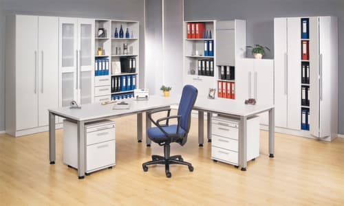 Piédestal Sina avec coulisse HR, 2 tiroir(s)