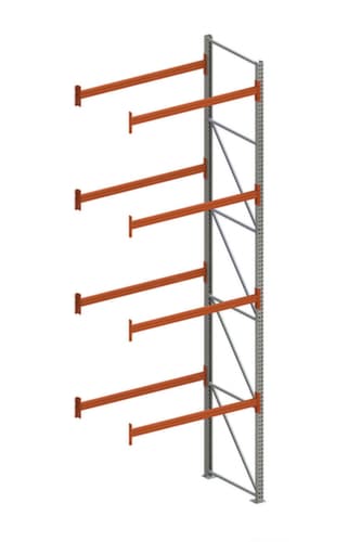 META Rayonnage à palettes MULTIPAL pour 10 palettes, largeur 1825 mm, 5 niveaux de stockage