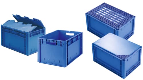 Bac gerbable norme Europe avec fond renforcé