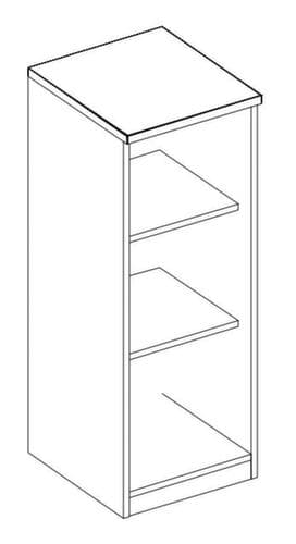 Nowy Styl Rayonnage de bureau E10, largeur 400 mm, 6 HC