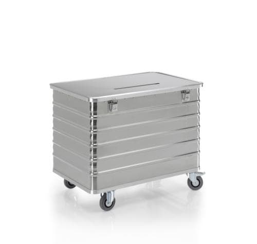 Gmöhling Bac de collecte de dossiers aluminium G®-DOCU avec fente d'introduction anti-retour