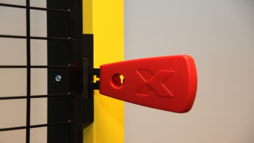 Axelent Soutien pour grille de protection de machine