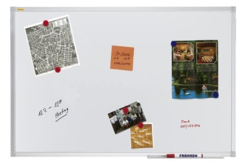 Franken Tableau blanc X-tra!Line®, hauteur x largeur 1200 x 1800 mm