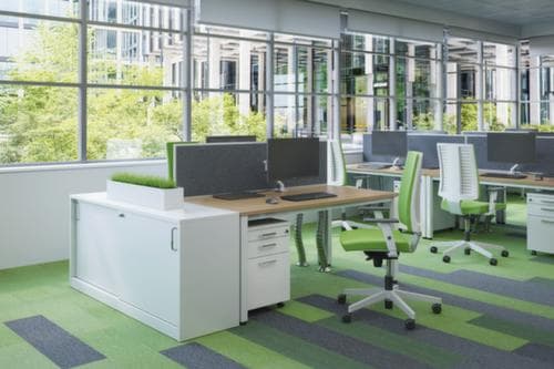 Nowy Styl Siège de bureau pivotant Navigo Profi Plus avec accoudoirs 3D, rouge