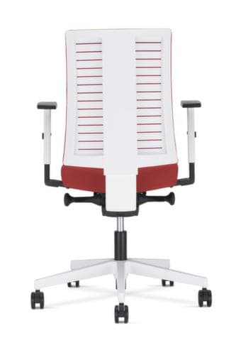 Nowy Styl Siège de bureau pivotant Navigo Profi Plus avec accoudoirs 3D, rouge