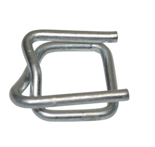 Pinces métalliques pour ruban polyester/composite, pour largeur de feuillard 32 mm