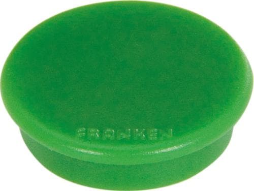 Aimant rond, vert, Ø 38 mm