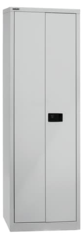 Bisley Armoire de classement Universal, 5 hauteurs des classeurs, gris clair/gris clair
