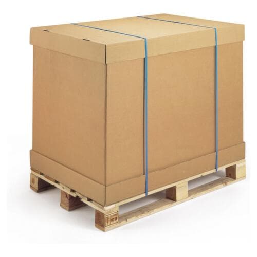 Caisse carton pliante 1 cannelure