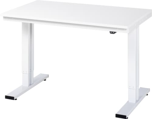 RAU Établi à hauteur réglable électriquement adlatus 300, RAL7035 gris clair
