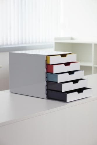 Durable Module à tiroirs VARICOLOR® MIX en blanc