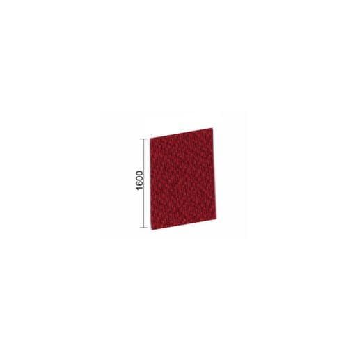 Gera Séparateur Pro BasicLine, hauteur x largeur 1600 x 1600 mm, paroi rouge