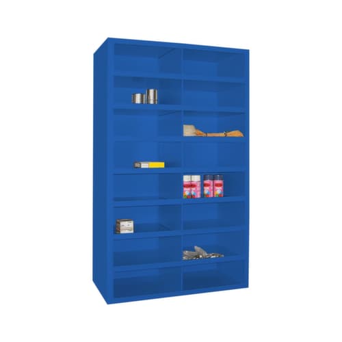 PAVOY Unité de rayonnage Basis, largeur 1000 mm, 16 compartiments