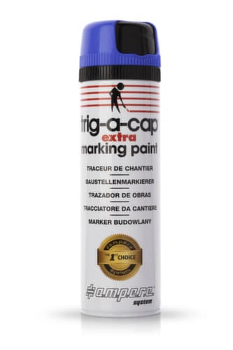 a.m.p.e.r.e. Aérosol de marquage trig-a-cap EXTRA, bleu