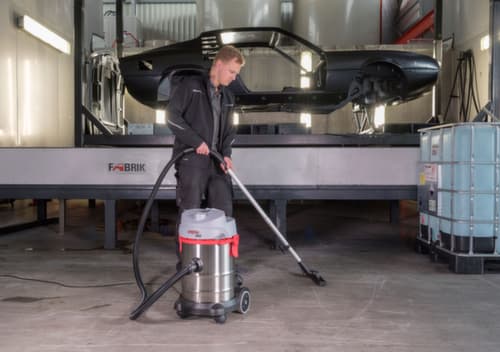 Aspirateur à eau et à sec ARTOS avec système de séparation de l'eau par cyclone, puissance 1200 W, largeur de travail 360 mm