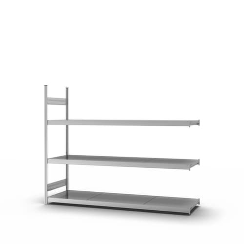 hofe Rayonnage grande largeur avec tablettes en acier