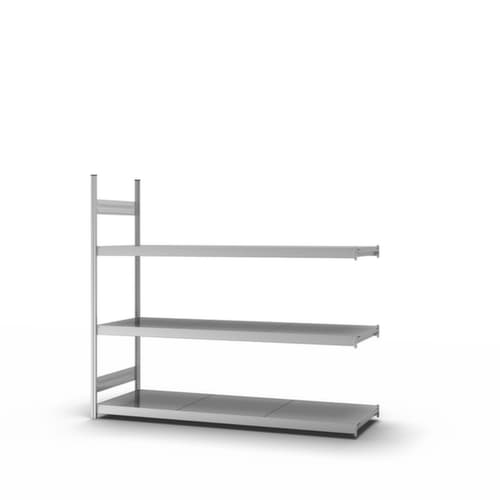 hofe Rayonnage grande largeur avec tablettes en acier
