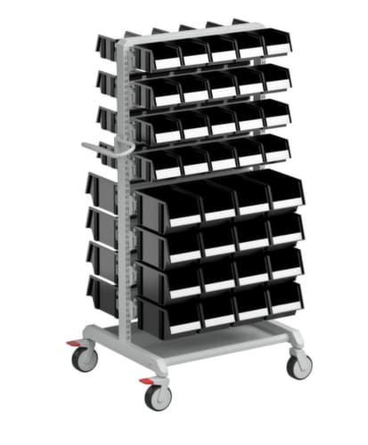 Treston rayonnage mobile ESD pour bacs à bec