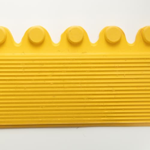 baguette de finition de bordure Almelo pour tapis antifatigue, jaune