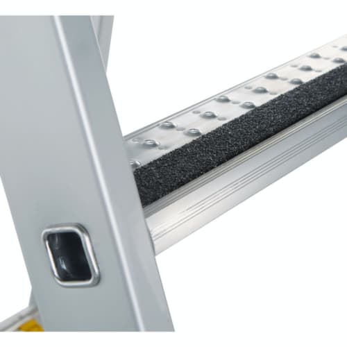 ZARGES Escabeau R13step S avec marches antidérapantes, 6 marches avec revêtement R13