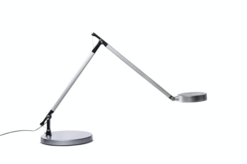 MAUL Lampe de bureau DEL MAULgrace colour vario avec température de couleur réglable, lumière blanc lumière du jour à blanc chaud, argent