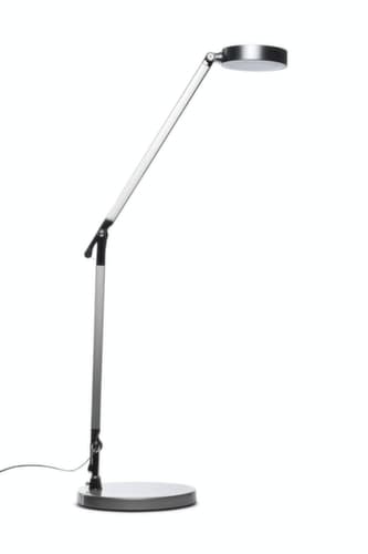 MAUL Lampe de bureau DEL MAULgrace colour vario avec température de couleur réglable, lumière blanc lumière du jour à blanc chaud, argent