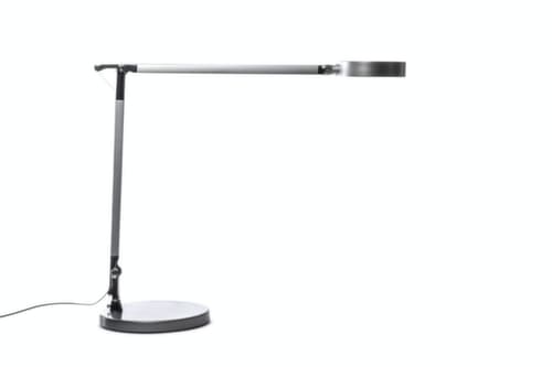 MAUL Lampe de bureau DEL MAULgrace colour vario avec température de couleur réglable, lumière blanc lumière du jour à blanc chaud, argent
