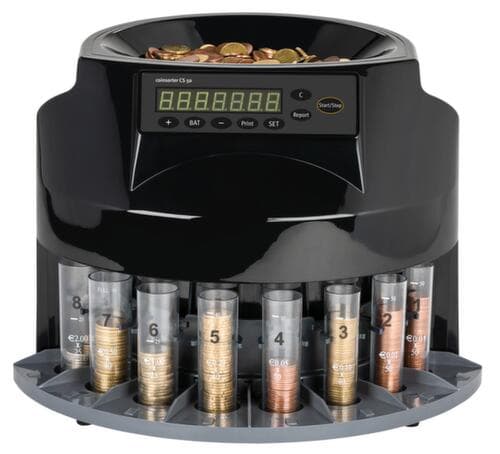 ratiotec Compteuse de pièces pour pièces de monnaie en euros