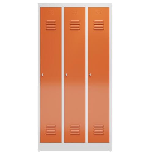 Armoire vestiaire ClassiX, largeur de compartiment 295 mm
