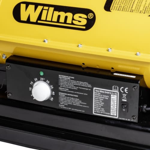Wilms Turbine à air chaud pour ateliers et bungalows