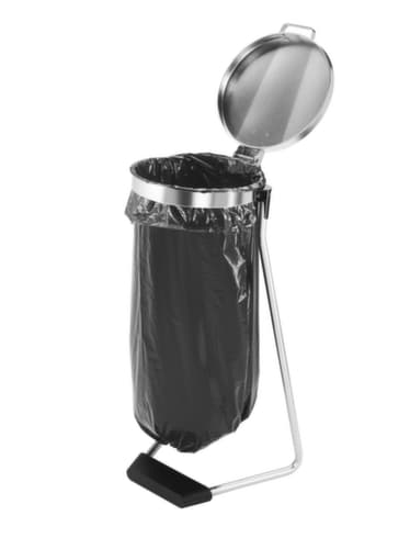 support pour sac poubelle