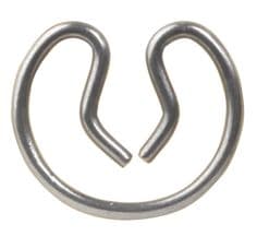 224611 Boulon à molette avec circlip Gr. 1 + 2