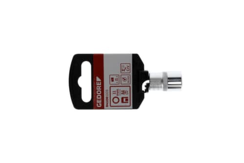 R41001103 Douille 1/4" 6 pans 11 mm Longueur 25 mm