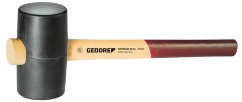 GEDORE 227 E-1 Marteau en caoutchouc avec manche en frêne