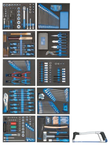 1507 XL-TS-308 Établi à roulettes avec assortiment