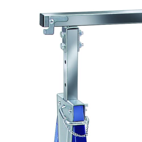 Brennenstuhl tréteau de chantier à hauteur réglable, force 160 kg, acier