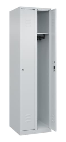 C+P Armoire vestiaire Classic Plus à 2 compartiments, largeur de compartiment 250 mm