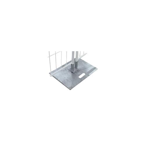 Schake Plaque de base pour clôture mobile