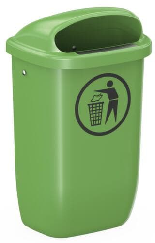 UDOBÄR Poubelle plastique Citymate pour l'extérieur