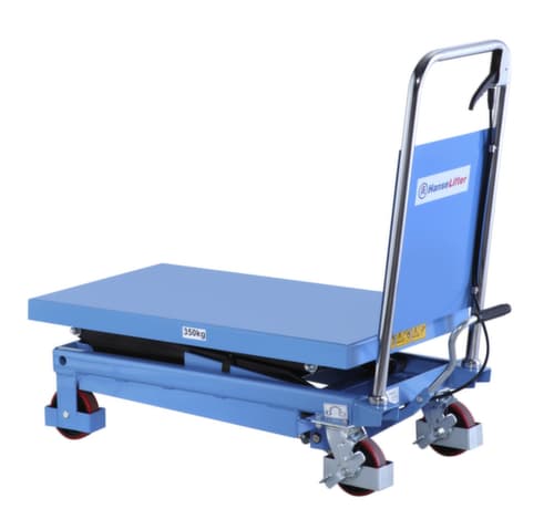 Hanselifter Table élévatrice avec entraînement manuel, 350 kg force, 910x500 mm